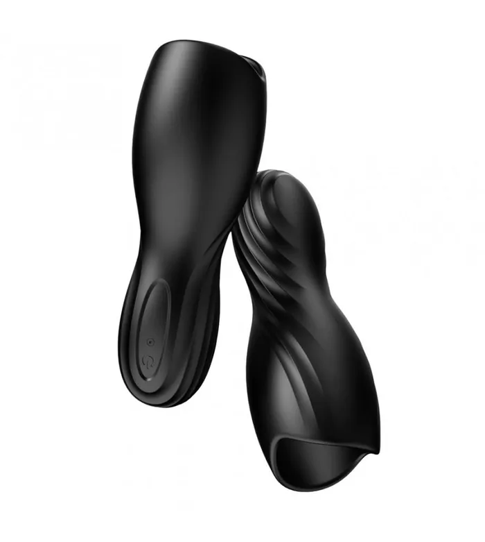 10x Penis Delay Trainer Vibrating Rechargeable Penis Pleaser ADLTOYFUN Male Sex Toys