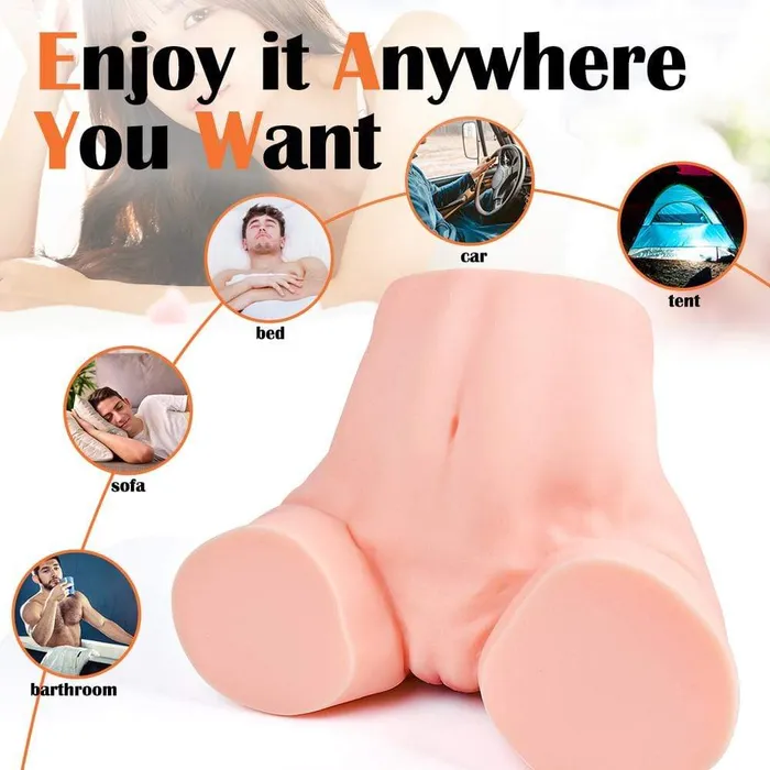 ADLTOYFUN Lifesize Male Masturbation Doll Male Sex Toys