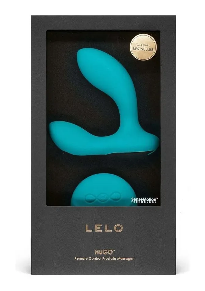 Anal Lelo Hugo Rechargeable Prostate Massager Ocean
