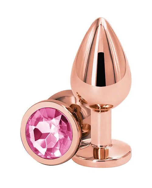 Anal Rear Assets Rose Gold Butt Plug Ns Novelties INC