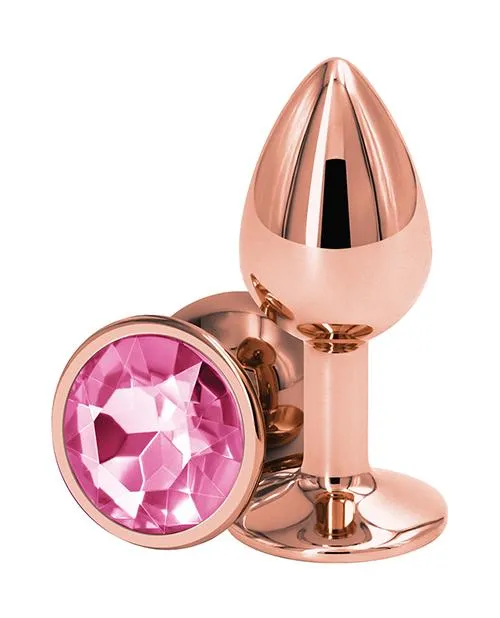 Anal Rear Assets Rose Gold Butt Plug Ns Novelties INC
