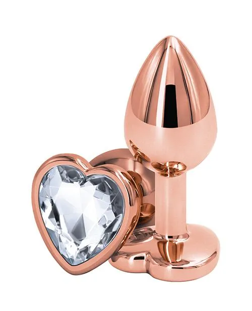 Anal Rear Assets Rose Gold Butt Plug Ns Novelties INC