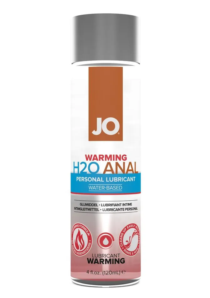 Anal System JO JO H2o Anal Water Based Warming Lubricant