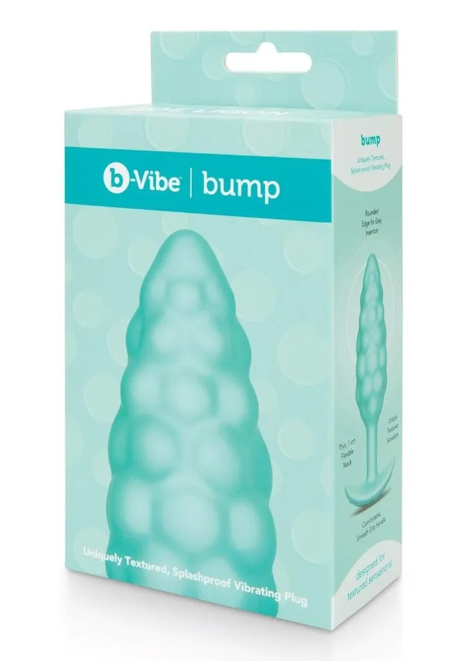 BVibe Bump Textured Rechargeable Silicone Anal Plug bVibe Male Sex Toys BVibe Bump Textured Rechargeable Silicone Anal Plug bVibe Male Sex Toys
