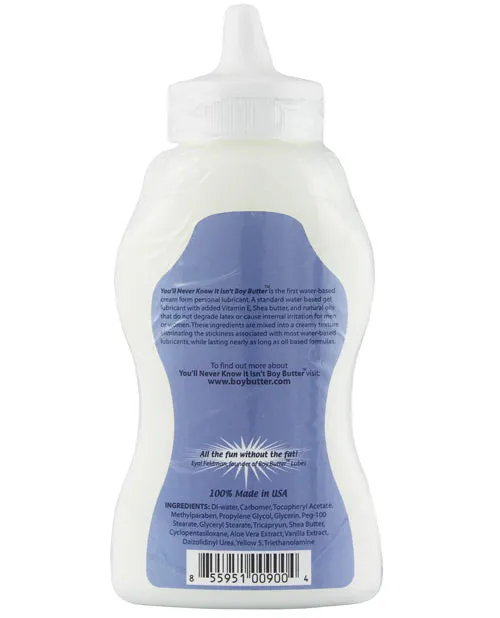 Boy Butter Lubes LLC Vibrators Boy Butter H2O 9 oz Squeeze