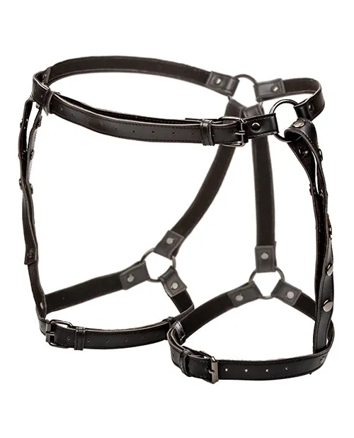 California Exotic Novelties Plus Size Euphoria Collection Plus Size Riding Thigh Harness
