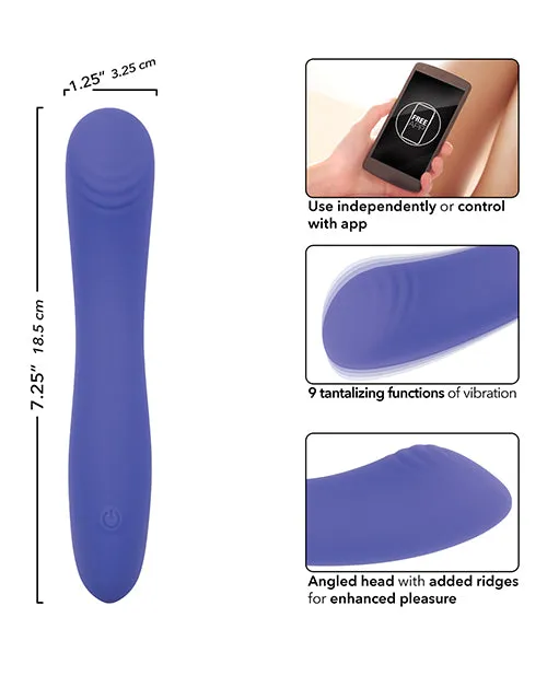 Connect App Based Contoured G Vibrator California Exotic Novelties Vibrators
