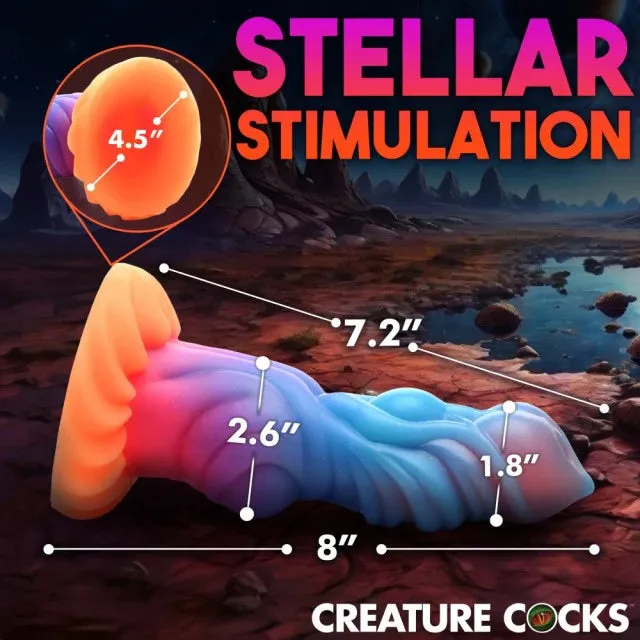 Dildos Creature Cocks Alien Invader GlowintheDark Alien Dildo Xr LLC
