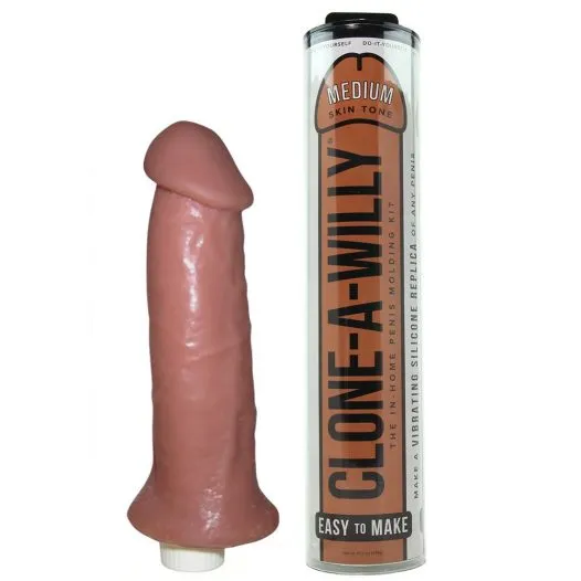 Dildos Nice and nasty Bz CLONEA WILLY Kit Medium Skin Tone