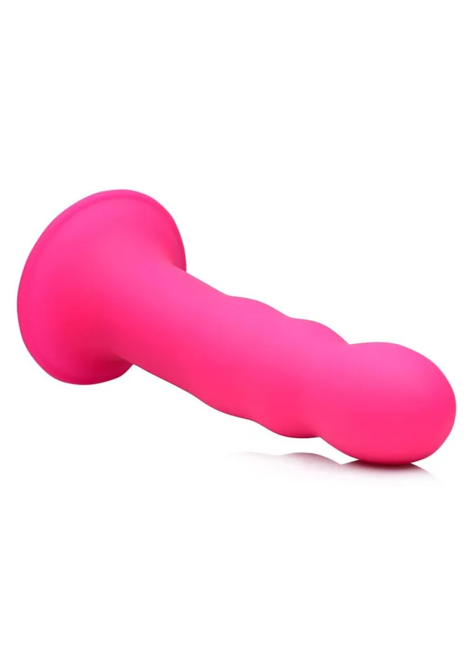 Dildos SQUEEZEIT SqueezeIt Squeezable Wavy 72in Dildo