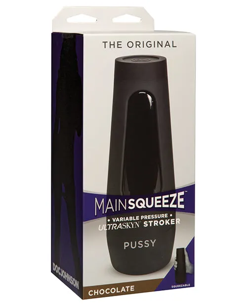 Doc Johnson Main Squeeze The Original Pussy Chocolate Male Sex Toys
