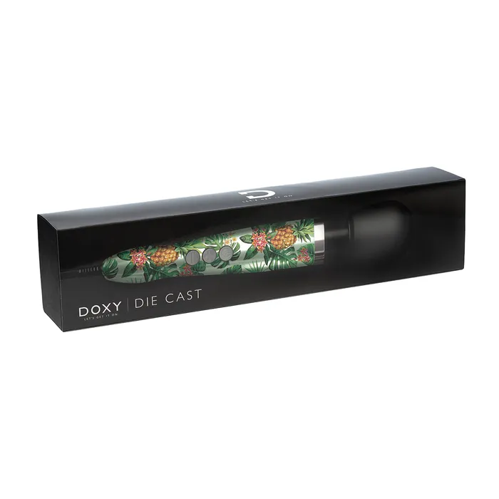 Doxy Vibrators Doxy Die Cast Wand Vibrator Pineapple