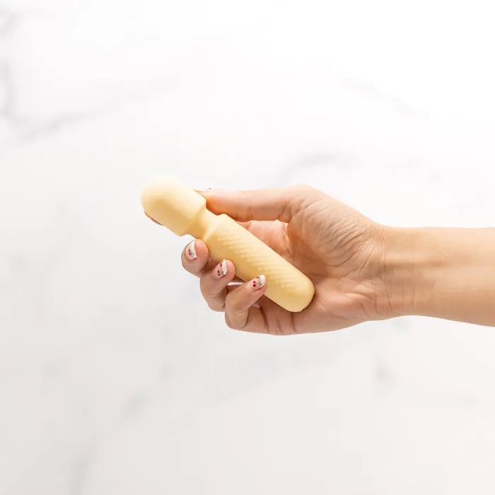 Emojibator Vibrators Emojibator Tiny Wand Vibrator Cream
