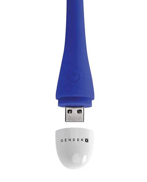 Evolved Novelties INC Vibrators Gender X Play Ball GSpot Vibe Blue