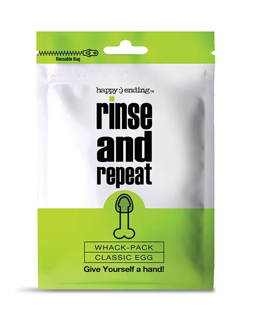 Female Sex Toys Global Novelties LLC Rinse Repeat Whack Egg