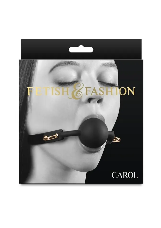 Fetish and Fashion Fetish and Fashion Carol Silicone Ball Gag Male Sex Toys