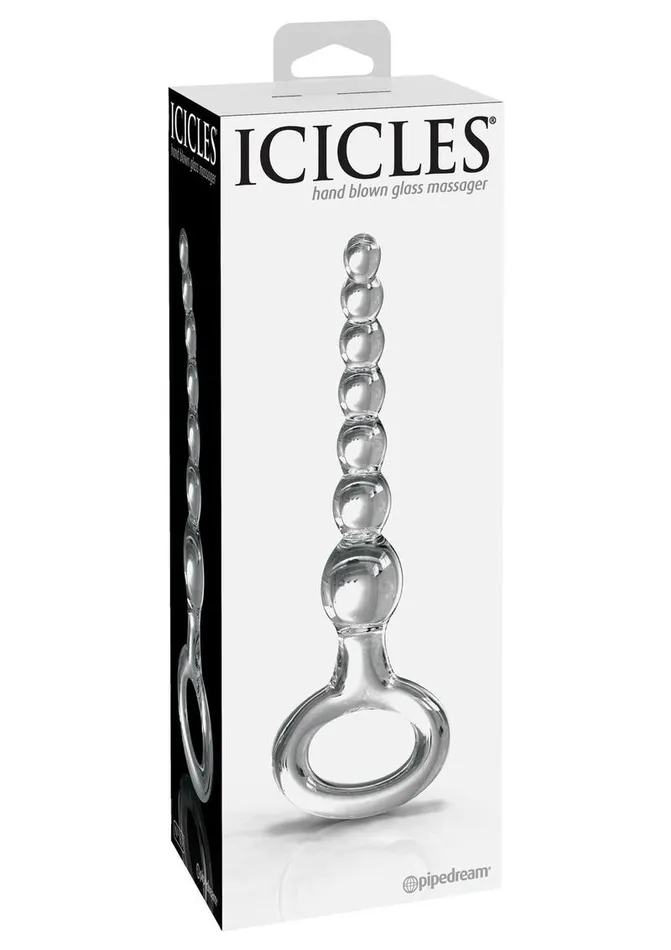 Icicles Anal Icicles No 67 Beaded Glass Anal Probe Icicles Anal Icicles No 67 Beaded Glass Anal Probe