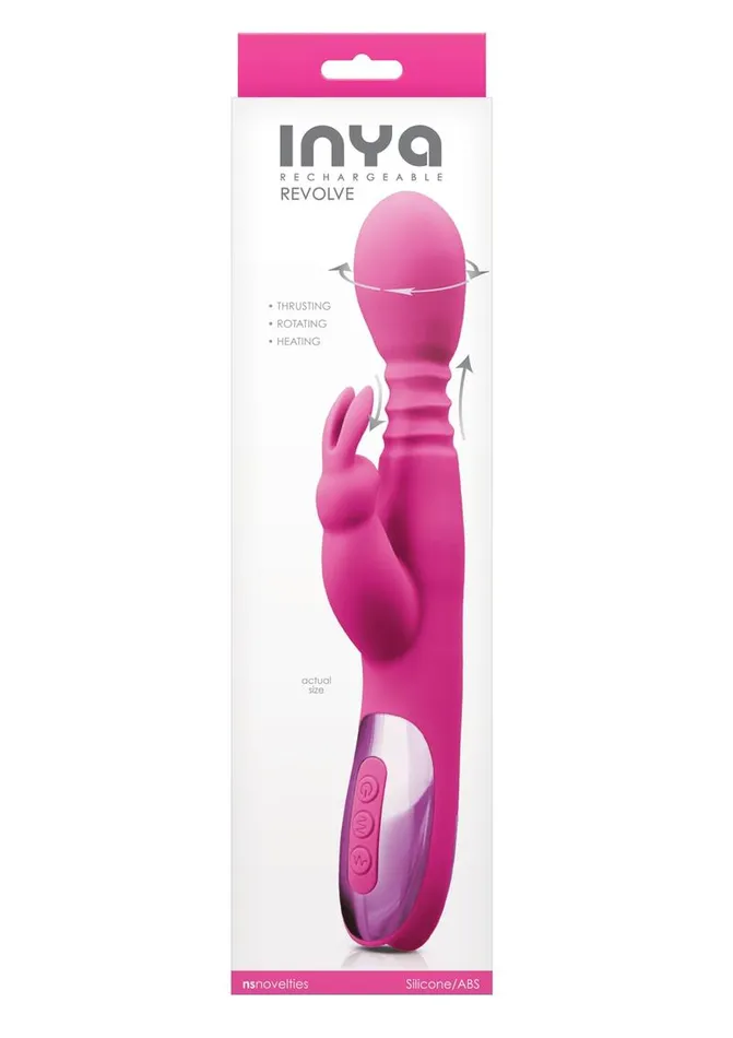 Inya Female Sex Toys Inya Revolve Silicone Rechargeable Vibrator