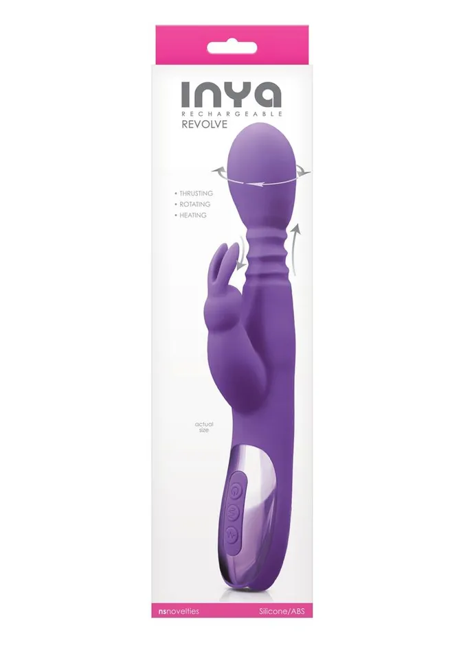 Inya Female Sex Toys Inya Revolve Silicone Rechargeable Vibrator
