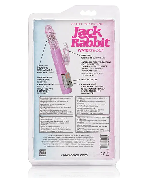 Jack Rabbit Petite Thrusting Pink California Exotic Novelties Vibrators
