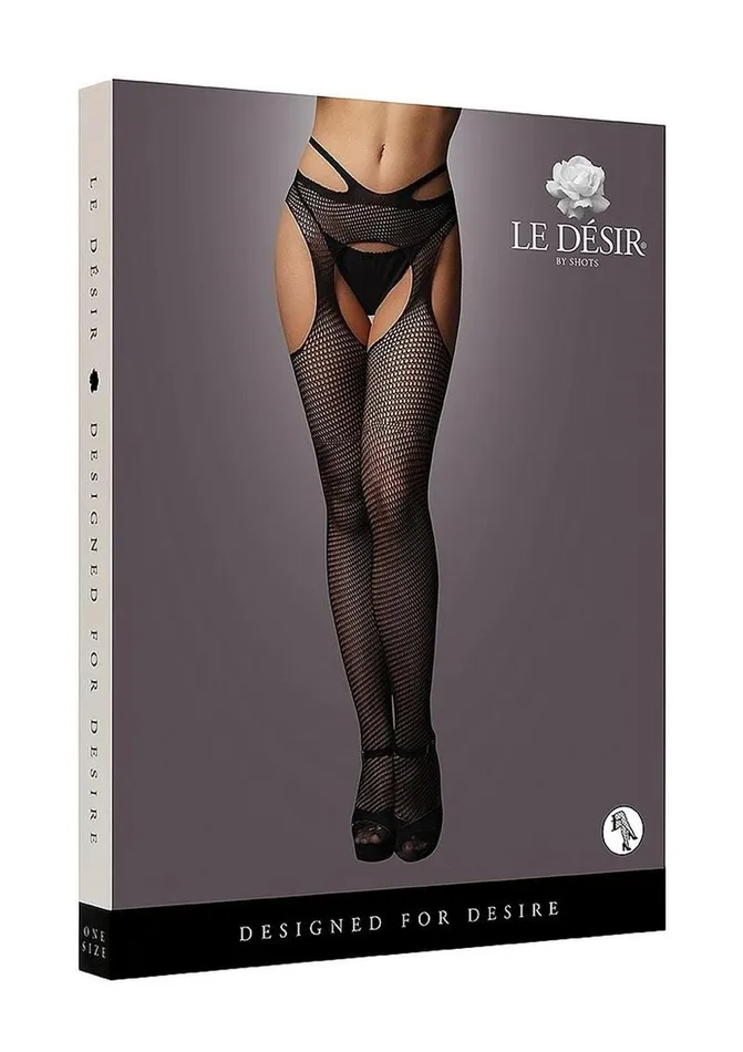 Le Desir Male Sex Toys Le Desir Suspender Pantyhose with Strappy Waist