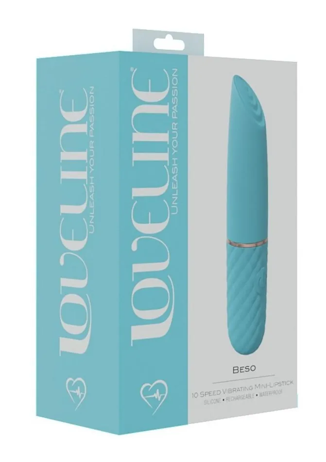 Loveline Female Sex Toys Loveline Beso Silicone Rechargeable 10 Speed Vibrating Mini Lipstick Vibe Loveline Female Sex Toys Loveline Beso Silicone Rechargeable 10 Speed Vibrating Mini Lipstick Vibe