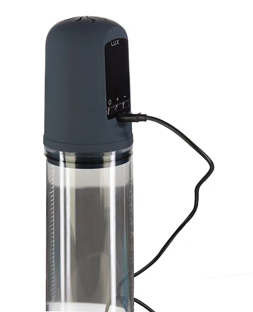 Lux Active Volume Rechargeable Penis Pump Black BMS Enterprises Male Sex Toys