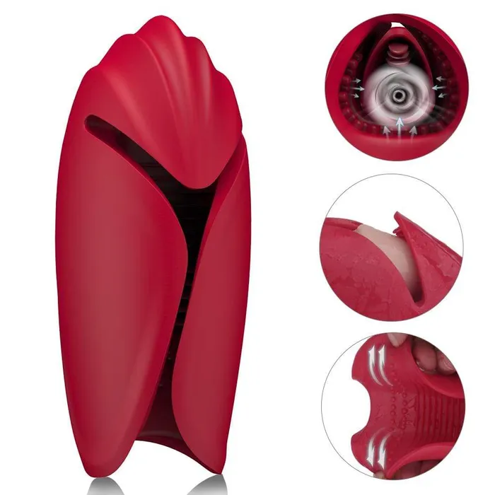 Male Sex Toys ADLTOYFUN Glans Ring Vibrating Penis Enlarger