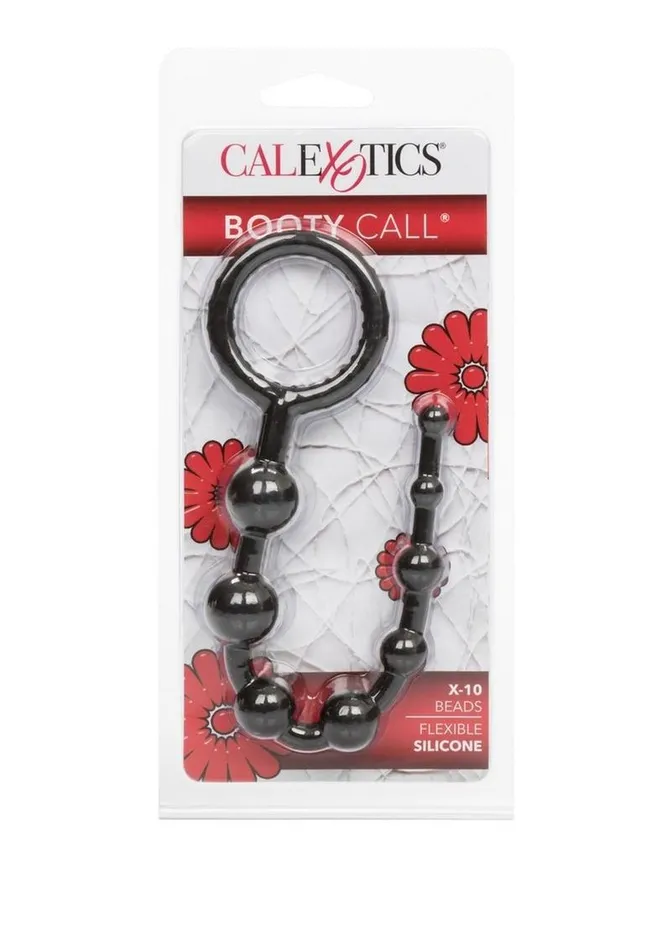 Male Sex Toys Booty Call Booty Call X10 Silicone Anal Beads