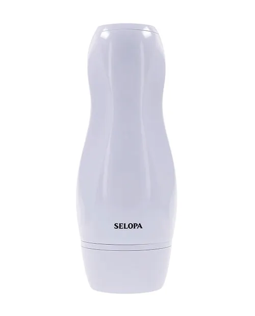 Male Sex Toys Evolved Novelties INC Selopa Pleasure Can Stroker White
