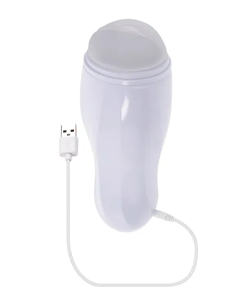 Male Sex Toys Evolved Novelties INC Selopa Pleasure Can Stroker White
