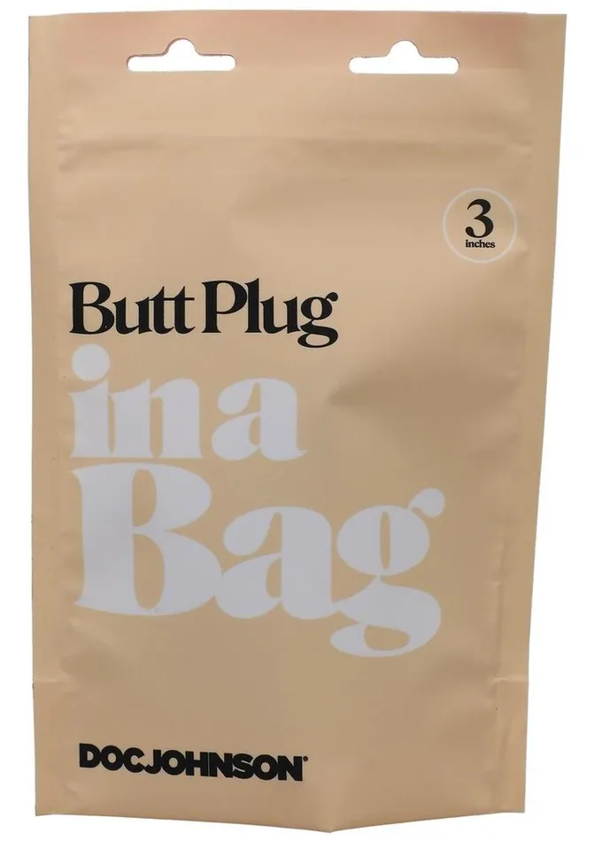 Male Sex Toys In A Bag In A Bag Silicone Anal Plug