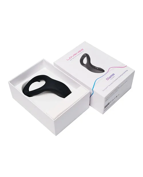 Male Sex Toys Lovense Diamo Cock Ring Black Hytto Pte Ltd