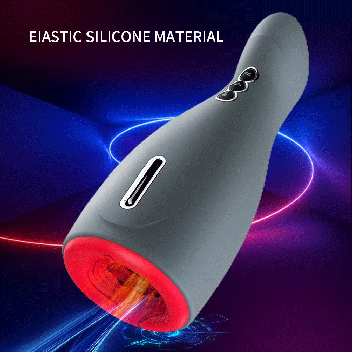 Male Sex Toys SIMUHAPPPY Male Masturbation Cup Automatic Telescopic Heating Silicone Vibrator Vagina Pussy Blowjob Masturbator Male Sex Toys SIMUHAPPPY Male Masturbation Cup Automatic Telescopic Heating Silicone Vibrator Vagina Pussy Blowjob Masturbator