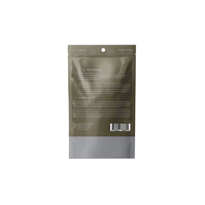 Male Sex Toys Union Snug Condoms 12pk Glyde