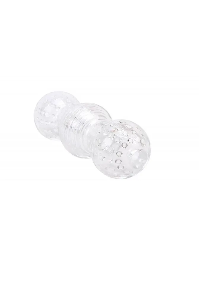 Male Sex Toys Wet Dreams Wet Dreams Crystal Voyeur Series Big Balls Stroker Sleeve Masturbator