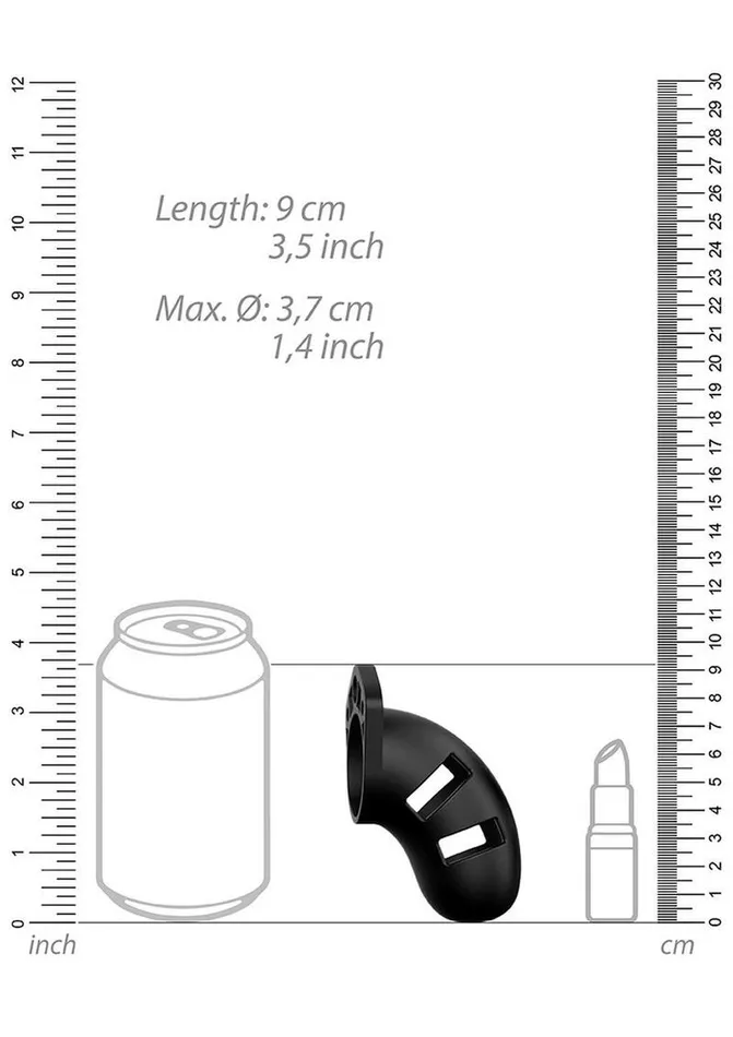 ManCage Male Sex Toys Mancage Model 20 Chastity Cage with Plug