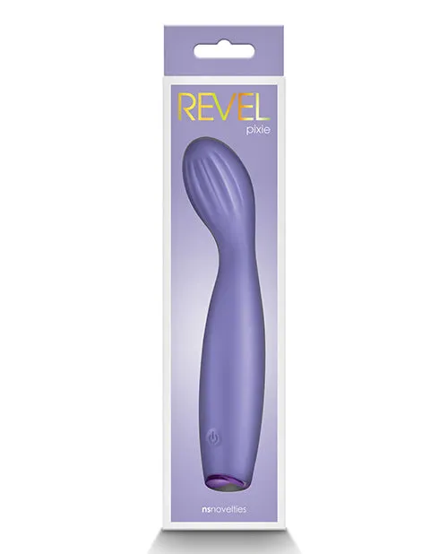 Ns Novelties INC Vibrators Revel Pixie G Spot Vibrator Purple
