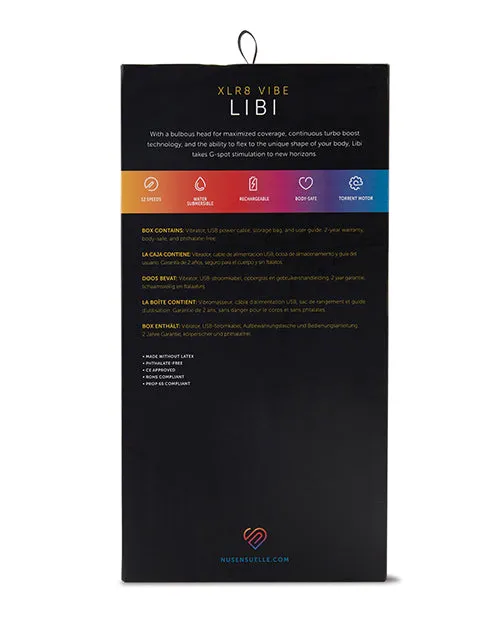 Nu Sensuelle Libi Gspot Vibrator Deep Pink Novel Creations Usa INC Vibrators