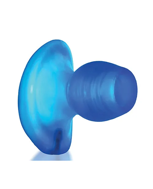 Oxballs Glowhole 1 Hollow Buttplug Small Blue Morph Blue Ox Designs LLCDba Oxballs Vibrators