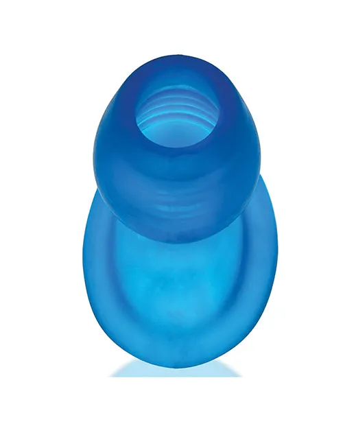 Oxballs Glowhole 1 Hollow Buttplug Small Blue Morph Blue Ox Designs LLCDba Oxballs Vibrators