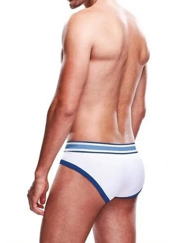 Prowler Vibrators Prowler WhiteBlue Brief
