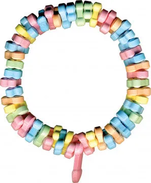 Rainbow Penis Candy Necklace Nice and nasty Bz Male Sex Toys