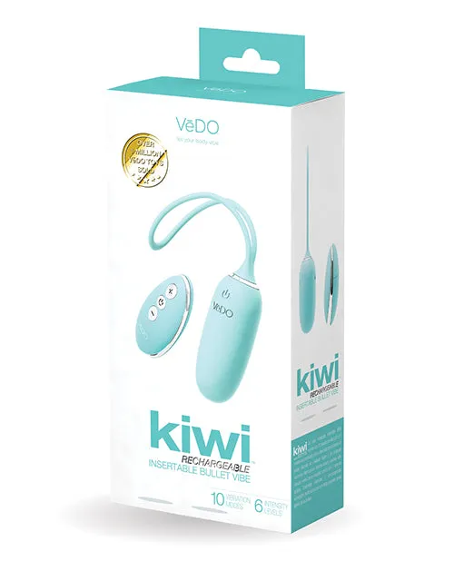 Savvy Co VeDO Kiwi Rechargeable Insertable Bullet Tease Me Turquoise Vibrators Savvy Co VeDO Kiwi Rechargeable Insertable Bullet Tease Me Turquoise Vibrators