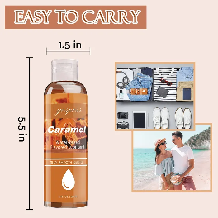 Sensitive Skin Friendly Natural Edible Water Based Personal Lube 120ml Sorlove Dildos