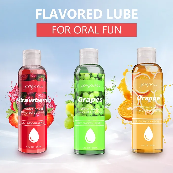 Sensitive Skin Friendly Natural Edible Water Based Personal Lube 120ml Sorlove Dildos