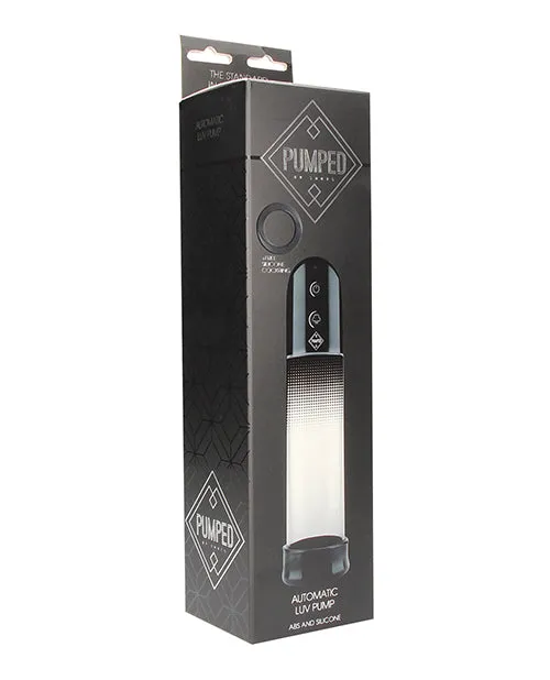 Shots America LLC Vibrators Shots Pumped Automatic Luv Pump Black