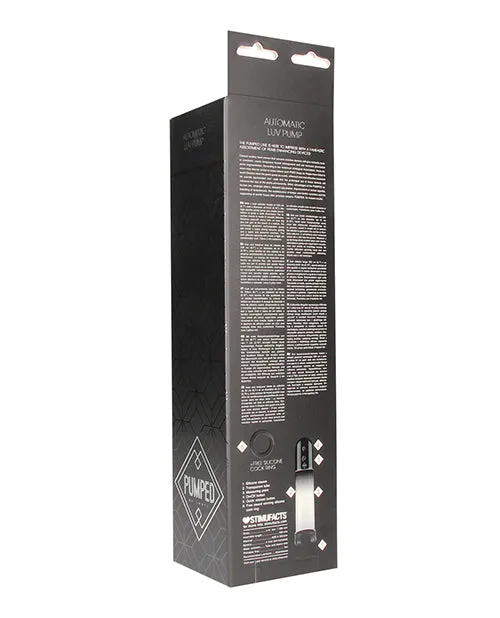 Shots America LLC Vibrators Shots Pumped Automatic Luv Pump Black