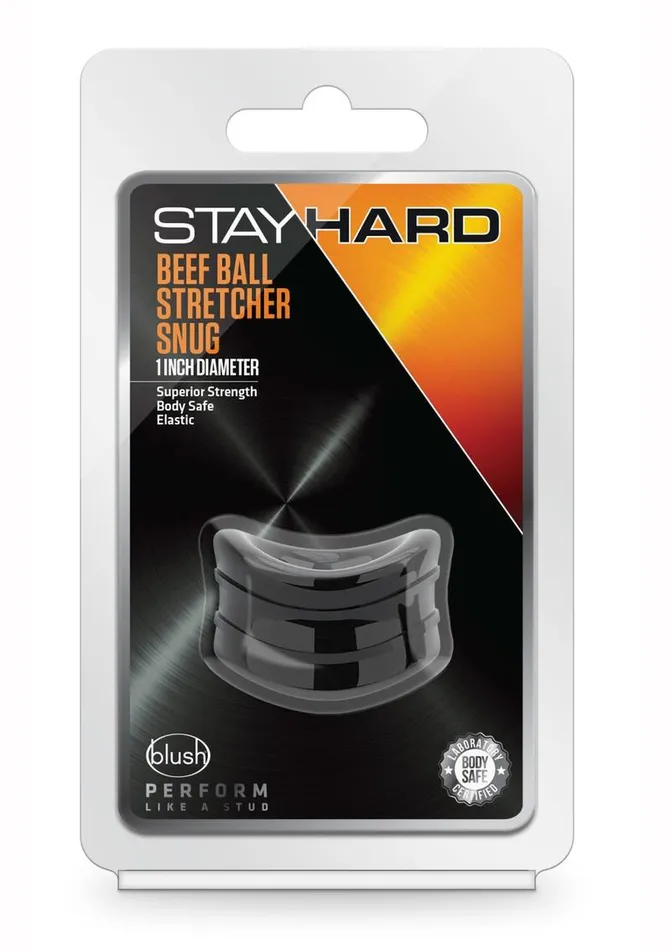 Stay Hard Beef Ball Stretcher Snug Stay Hard Male Sex Toys