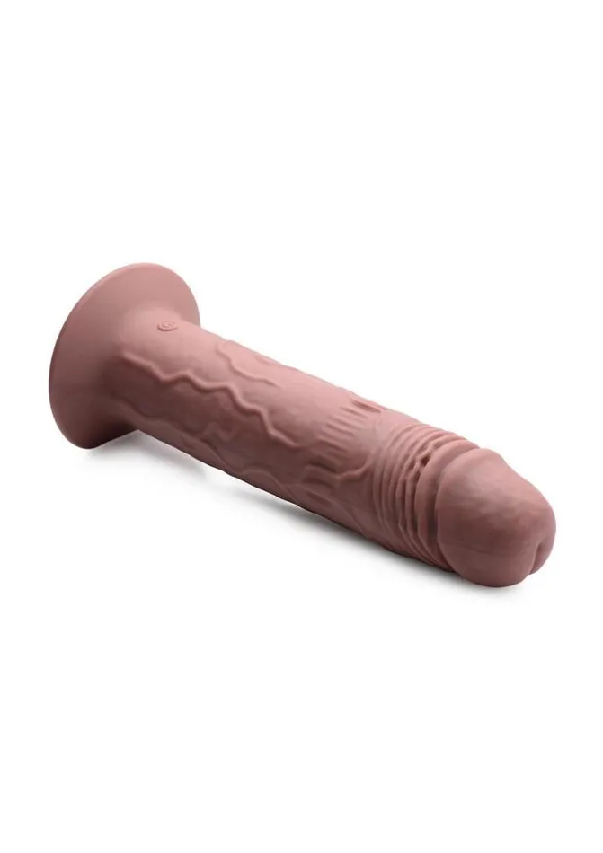 Thump It 7x Remote Control Vibrating and Thumping Silicone Rechargeable Dildo Thumpit Female Sex Toys